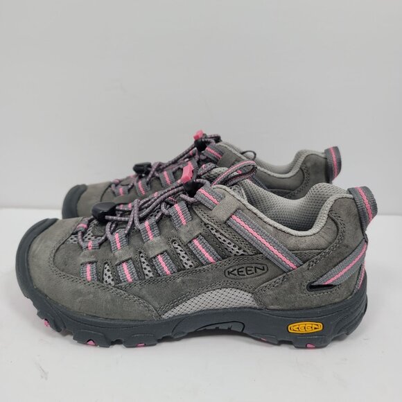 Keen Gray Pink Outdoor Active Kid's Shoes US Size 1 NWOT - Picture 2 of 8